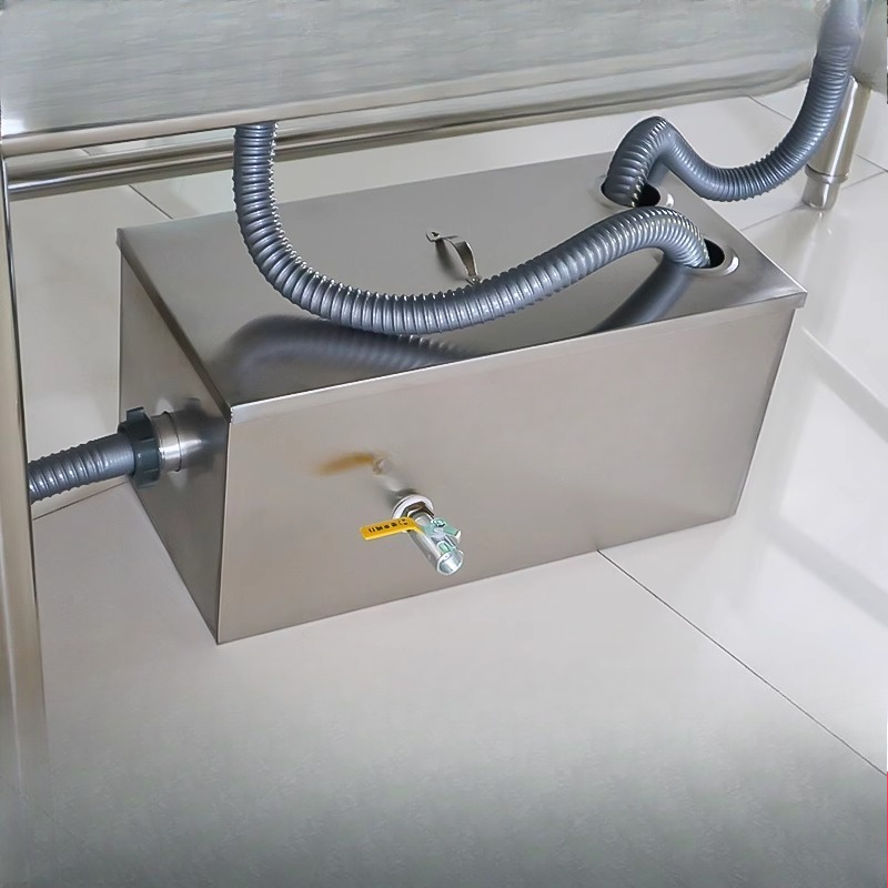 Oil-water separator Kitchen ca - مراجعة Commercial Kitchen Grease Trap وسعره