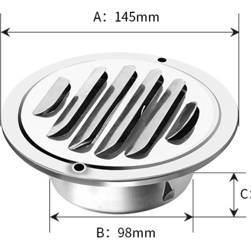 1PCS Stainless Steel Hood Flat - مراجعة Commercial Kitchen Vent Hood وسعره