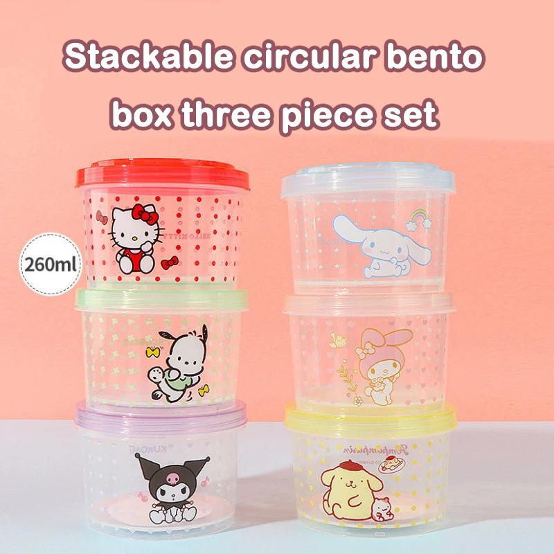 Kitty Bento Box Set 3 Pieces C - مراجعة Commercial Kitchen Utensil Organizer وسعره