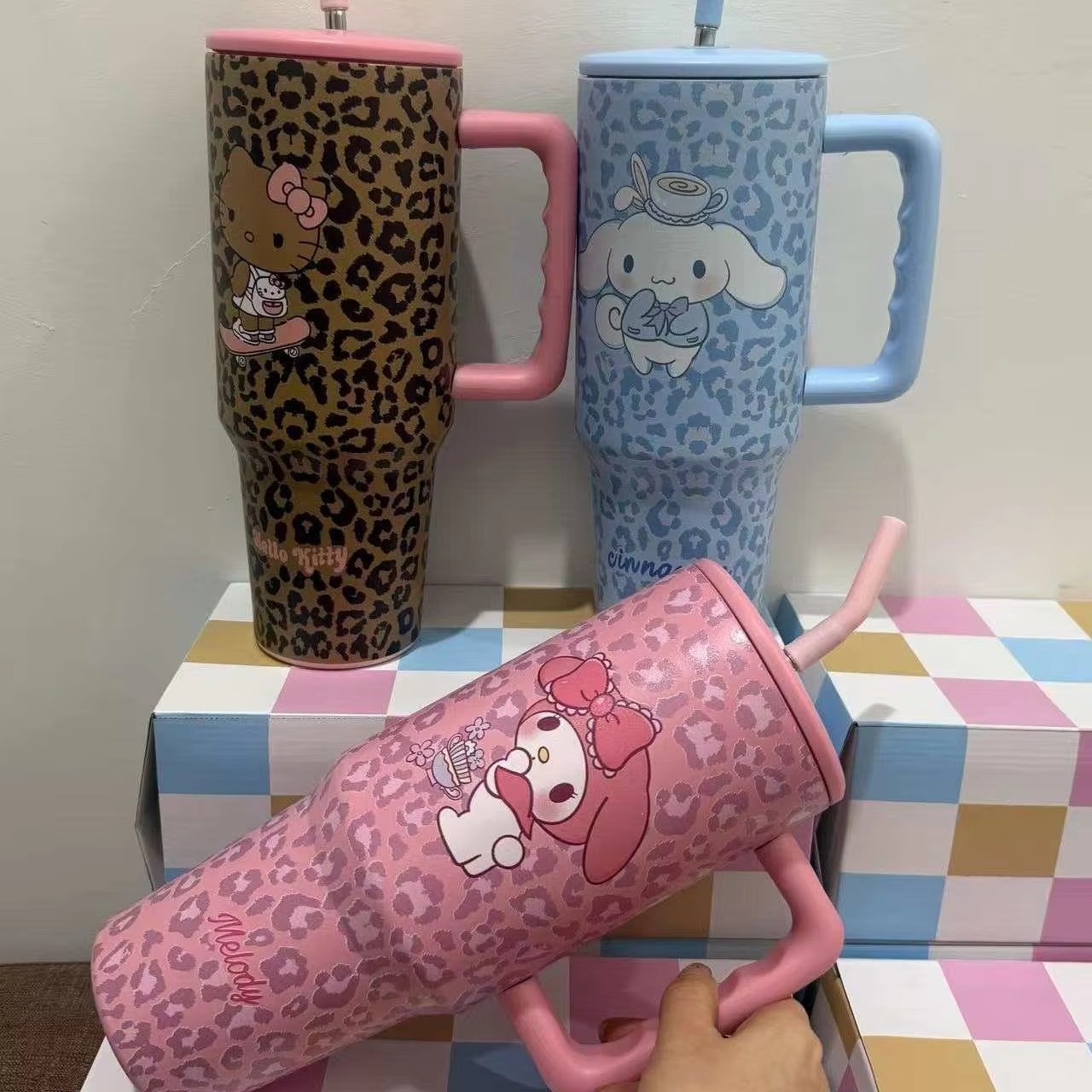 Hello Kitty Leopard Print Seri - مراجعة Commercial Kitchen Kettle وسعره